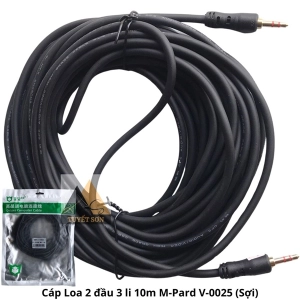 DÂY LOA 2 đầu 3Ly 10M MPARD V0025