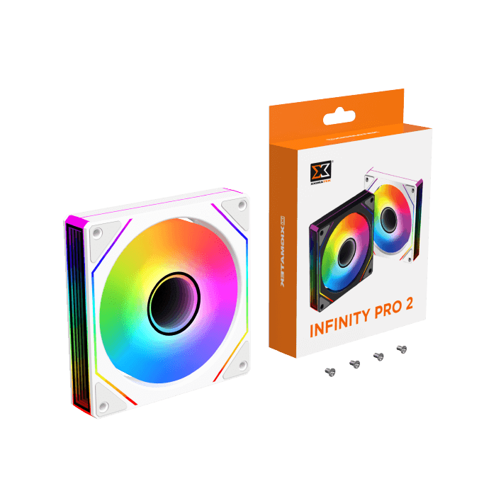 FAN CASE XIGMATEK Infinity Pro2 Arctic (EN47725) Trắng