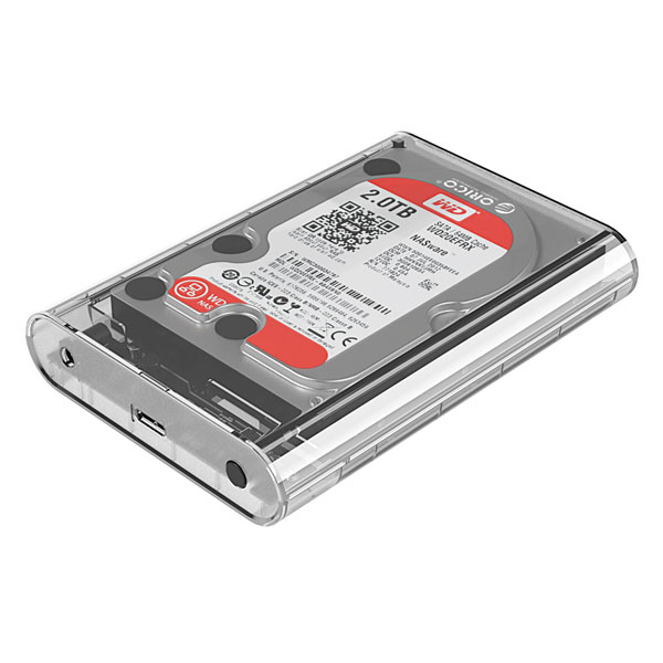 BOX HDD 3.5" ORICO 3139U3 (Trong suốt) Chính Hãng