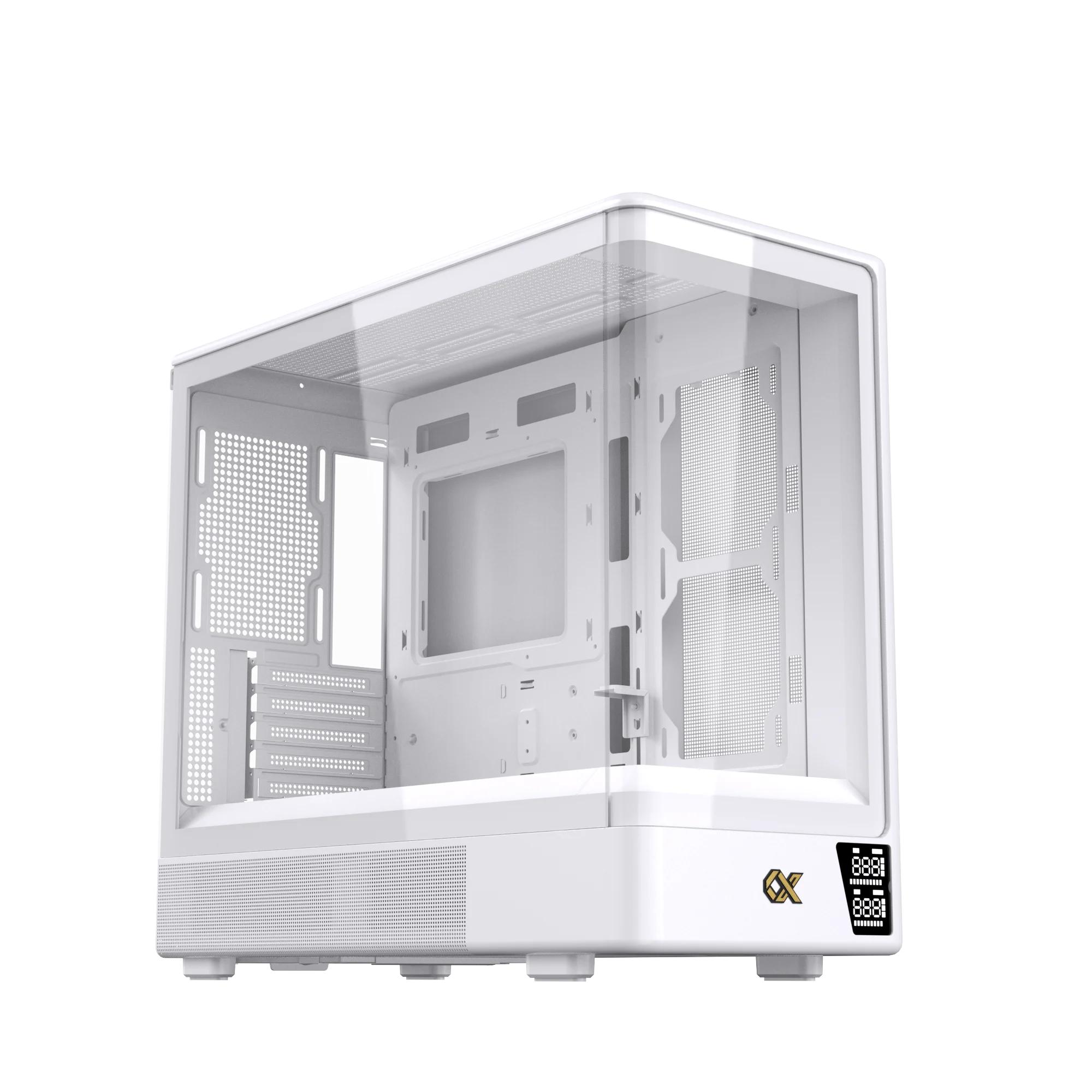 CASE XIGMATEK MOON ML DGT Arctic Ko Fan (EN49705) Case Bể Cá Trắng