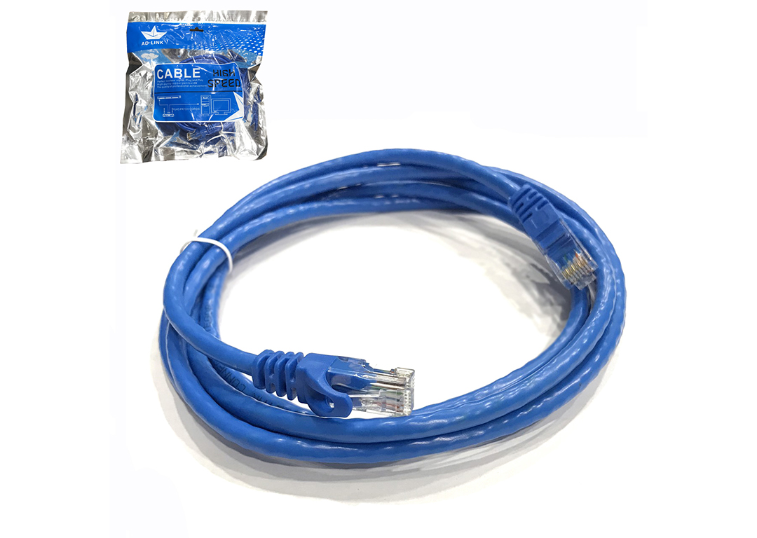 CABLE MẠNG 2M AD-LINK (Xanh) Cat6 6002H (Đồng)