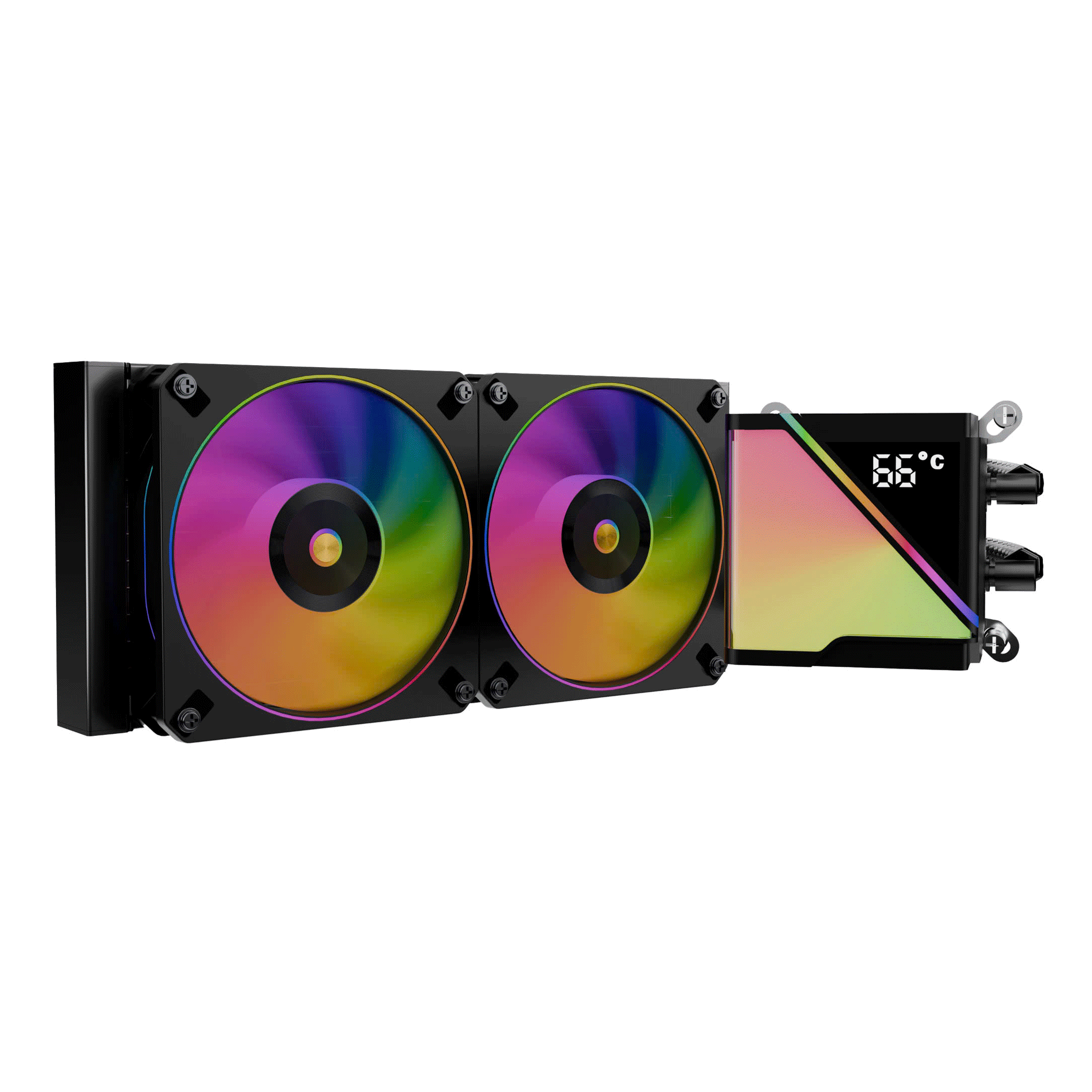 T.N NƯỚC Leopard Stellar RealM 240 ARGB Digital Đen