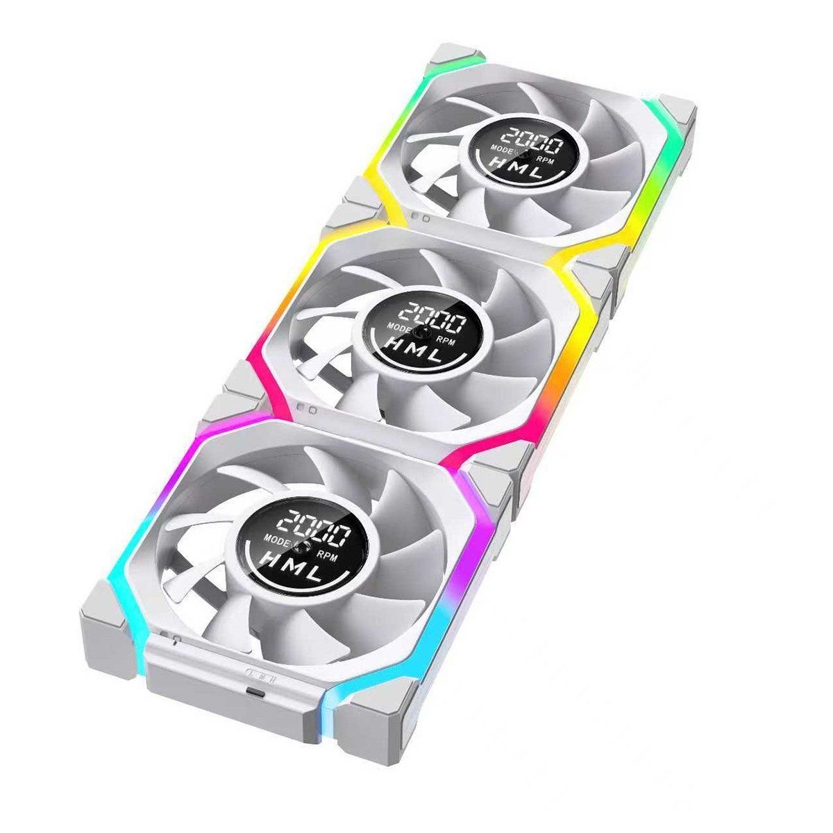 Hộp 3cái FAN CASE Leopard Interstellar V2 Gương Vô Cực Trắng Xuôi/Ngược