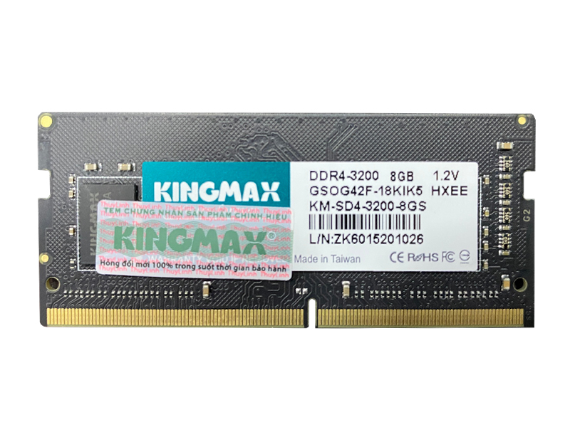 DDR4 8GB/2666 KINGMAX Chính Hãng –LAPTOP