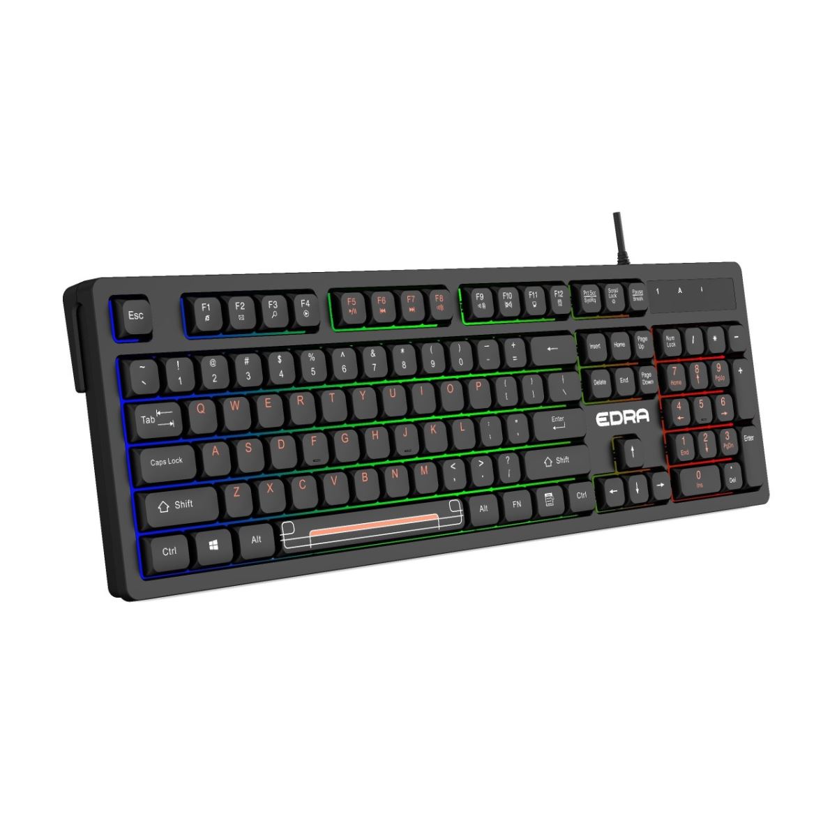 KEYBOARD E-DRA EK506 LED Chính Hãng