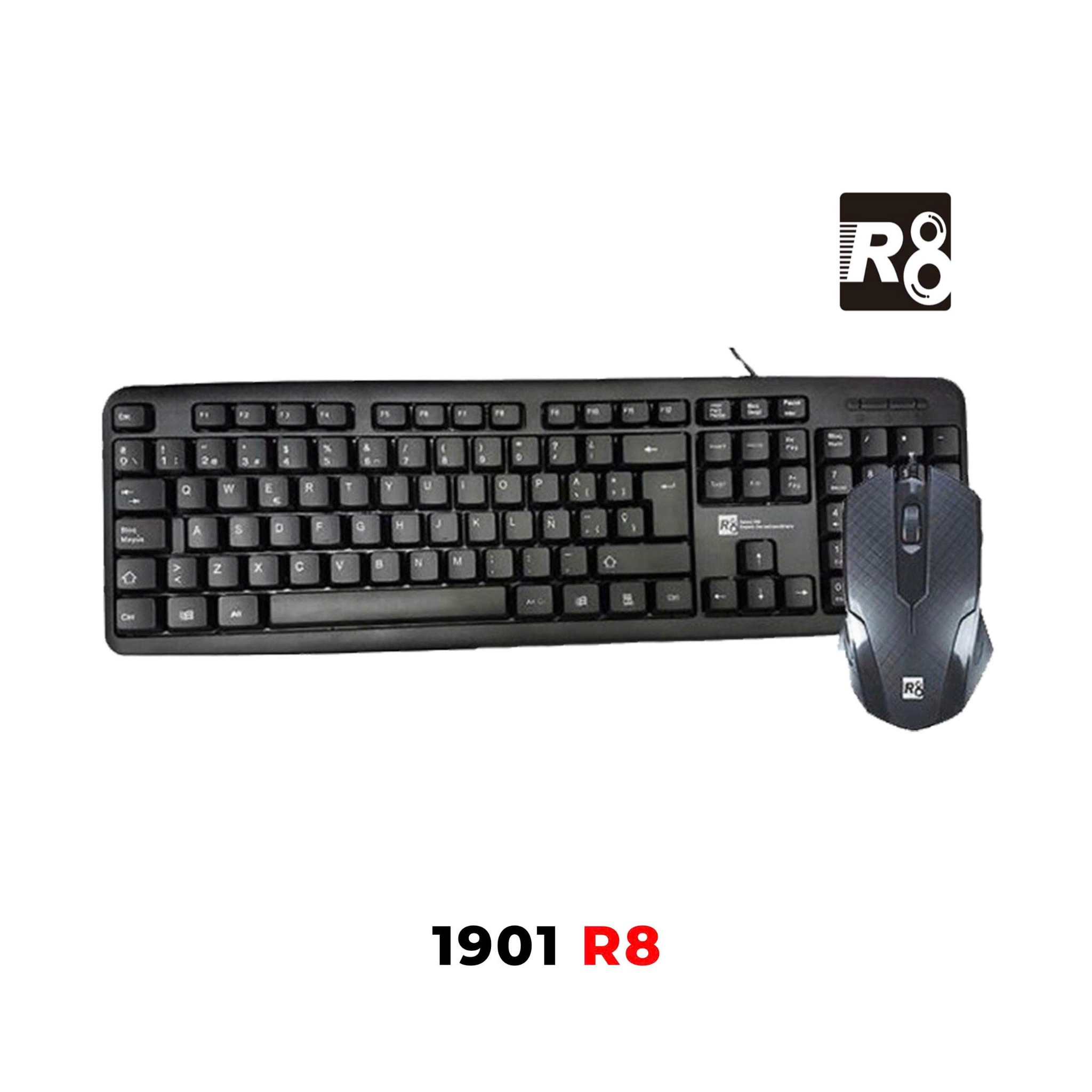 COMBO KB+MO R8 1901