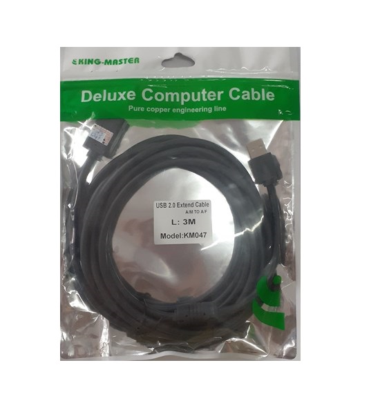CABLE USB Nối Dài 3M KINGMASTER KM047