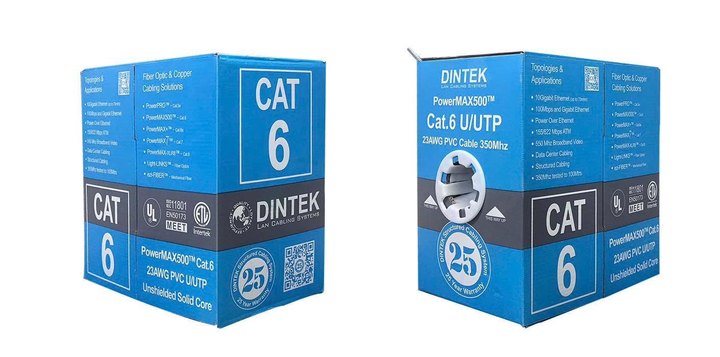 CABLE MẠNG (305M) 6E UTP DINTEK Chính Hãng