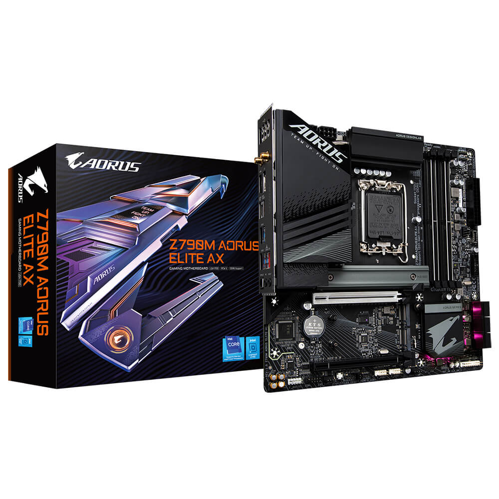 MAIN GIGABYTE Z790M AORUS ELITE AX (RAM 5) Chính Hãng