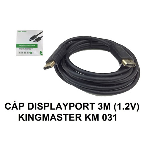 CABLE DISPLAYPORT 3M KINGMASTER KM031