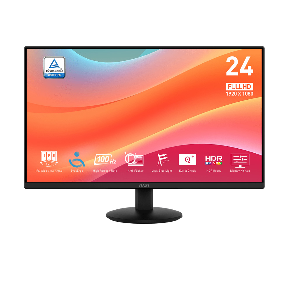 LCD 24” MSI PRO MP242L (IPS 100Hz) Chính Hãng