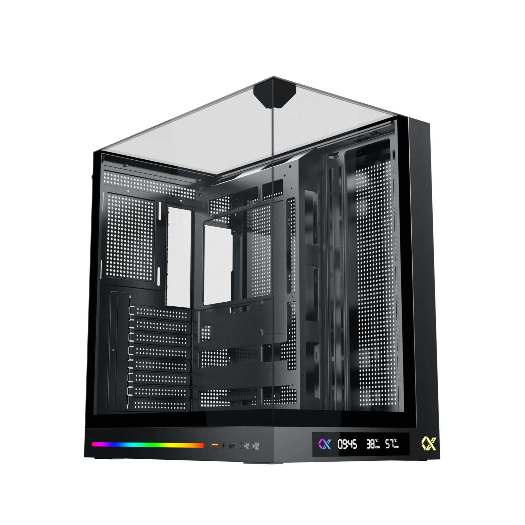 CASE XIGMATEK OCEAN II DGT Ko Fan (EN90700) Case Bể Cá Đen