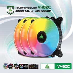 FAN CASE VSP V400C (Led ARGB – gắn Hub) Đen/Trắng/Hồng/Xanh
