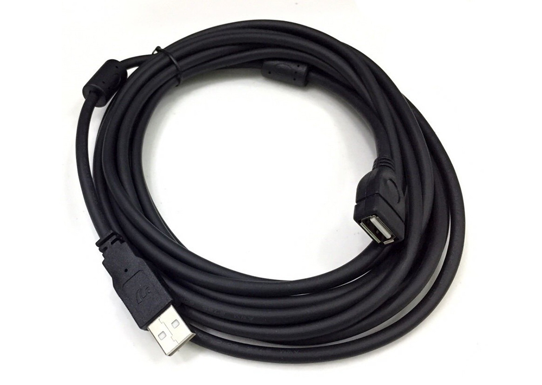 CABLE USB Nối Dài 1.5M (dây Đen)