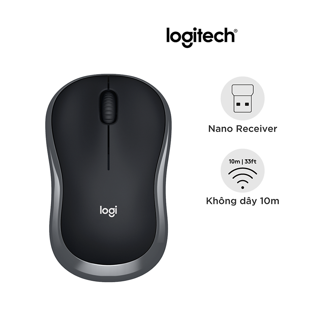 MOUSE Kô dây LOGITECH B175 Chính Hãng