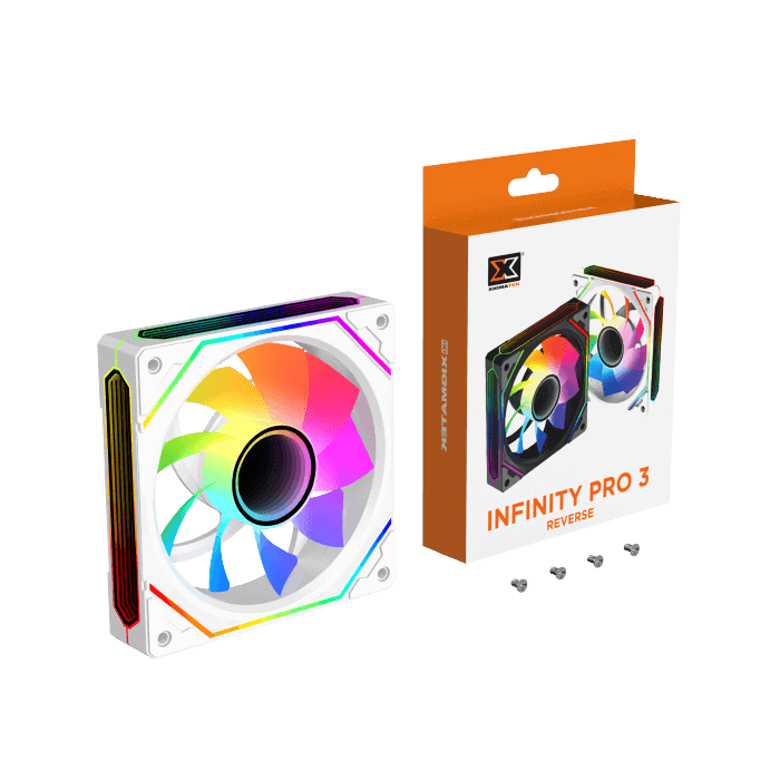 FAN CASE XIGMATEK Infinity Pro3 Arctic (EN47763) Trắng