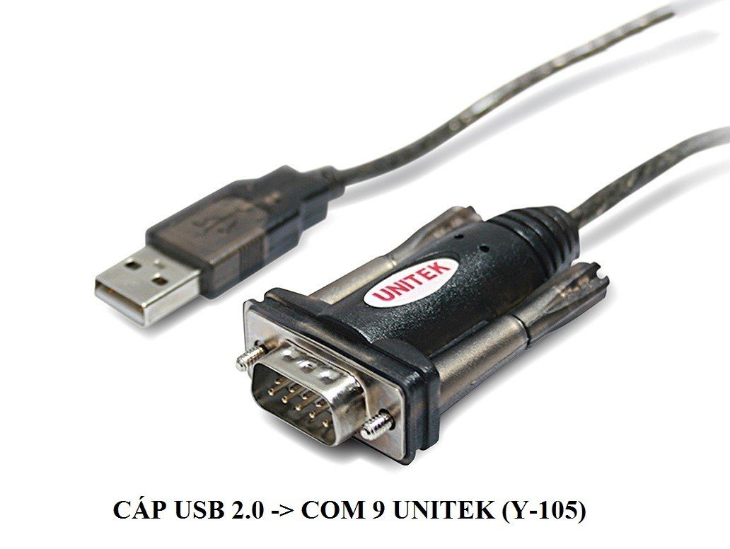 CABLE USB => COM UNITEK Y105