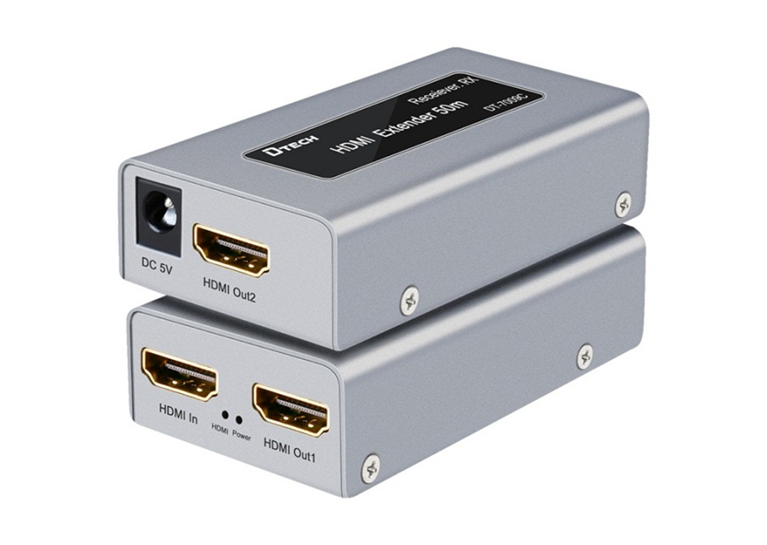 Bộ Nối Dài HDMI => LAN DTECH 50M DT7009C