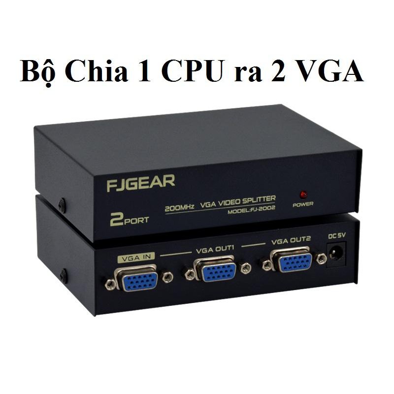 HUB VGA 1 => 2 FJGEAR 200Mhz FJ2002