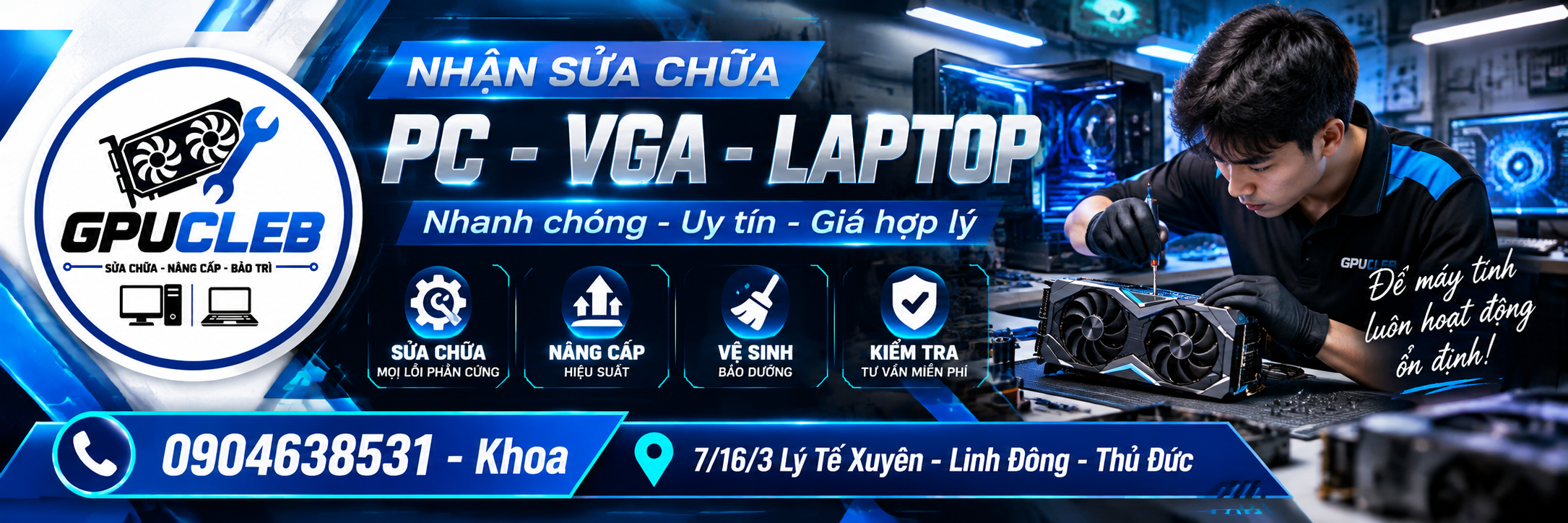 Banner cửa hàng